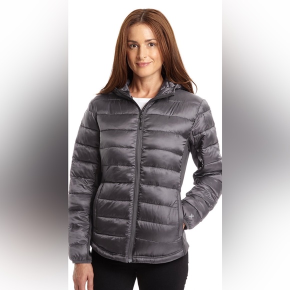 Excelled Jackets & Blazers - Womens XXL Excelled Gray Puffer Jacket NWT